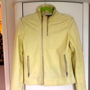 Donna Karen leather jacket.